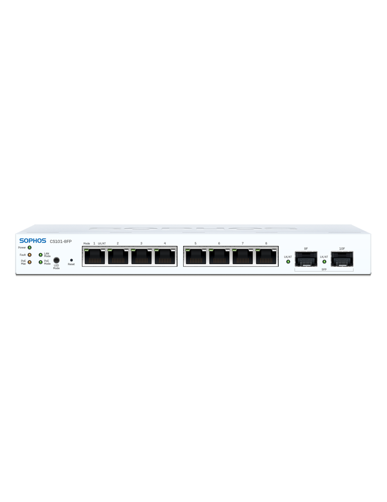Sophos Switch 8 Ports Full-PoE CS101-8FP
