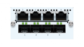 Sophos 4-Port GbE SFP + 4-Port GbE Kupfer LAN Bypass FleXi-Port-Modul (XGCZTCHF4)